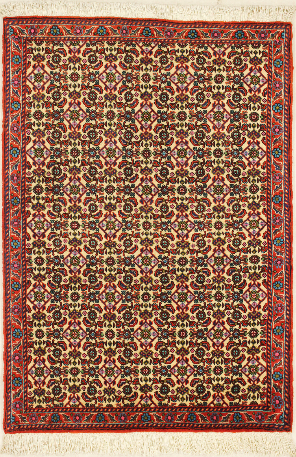 Perserteppich Bidjar Herati Muster - Teppiche Rahvar