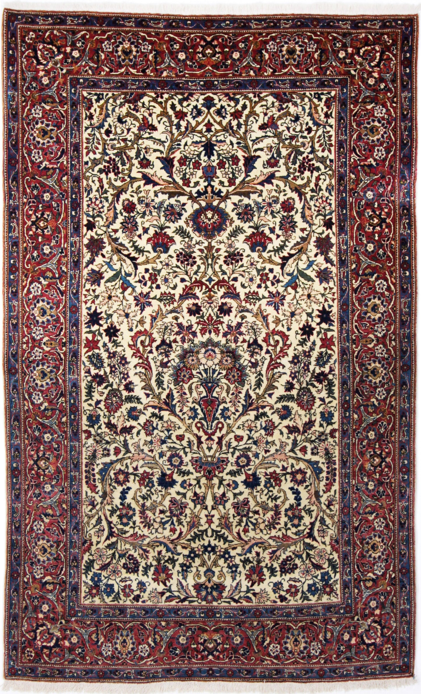 Kashan Weiss Antik