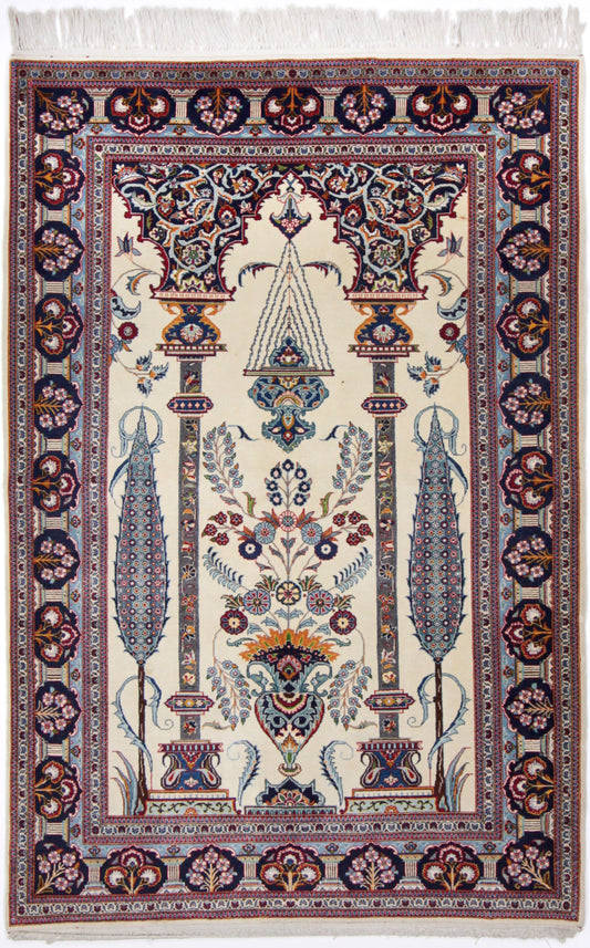 Kashan Weiss Antik
