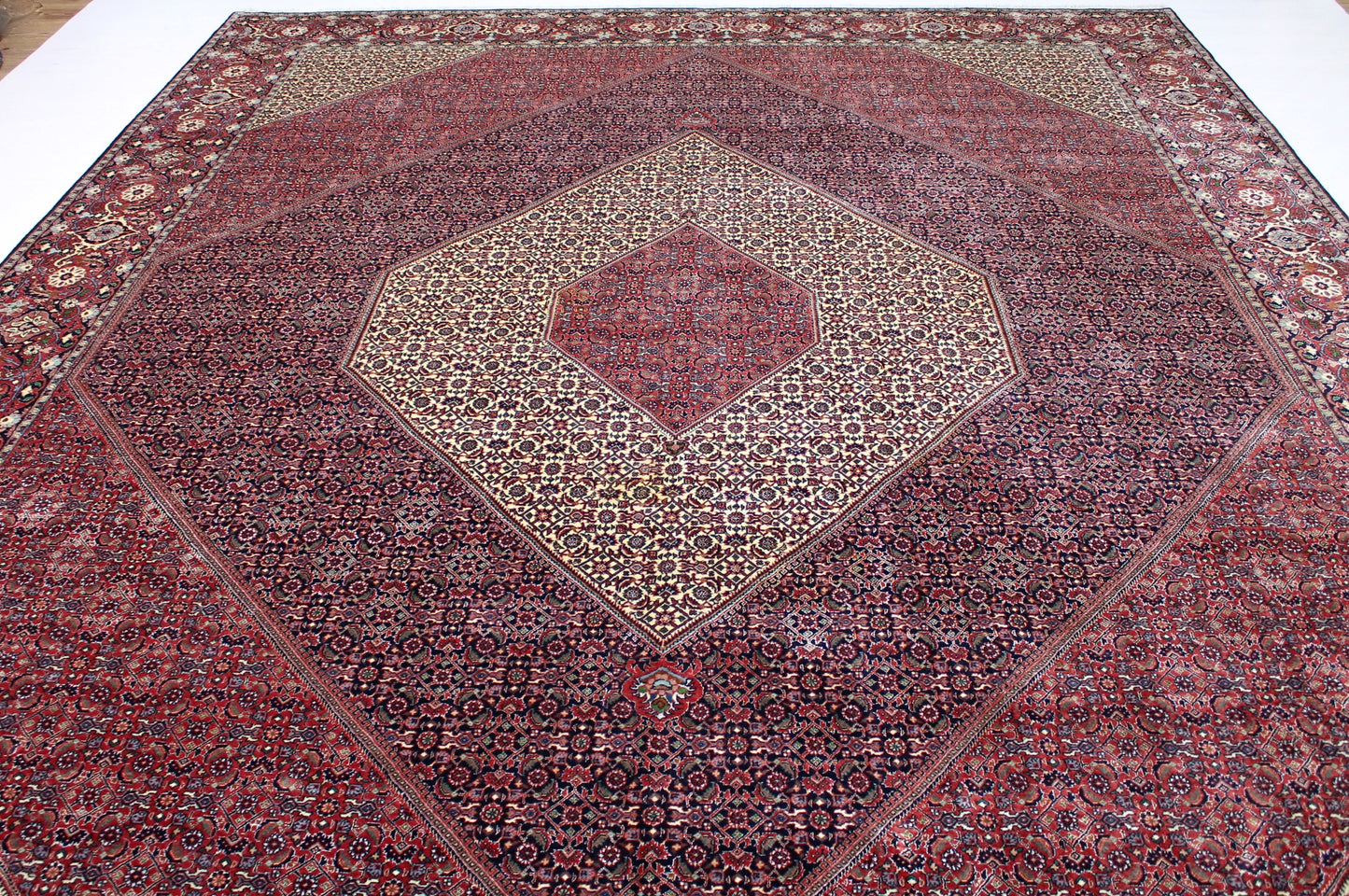 Bidjar Tekab mit Seide