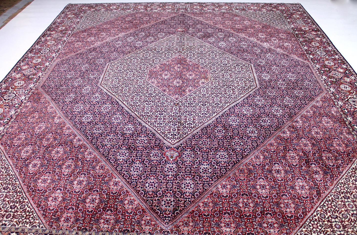 Bidjar Tekab mit Seide