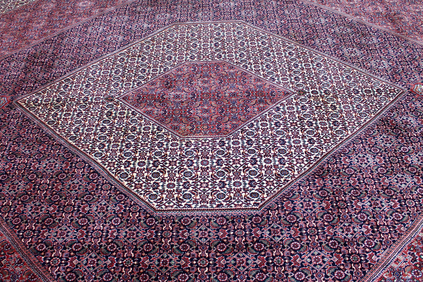Bidjar Tekab mit Seide