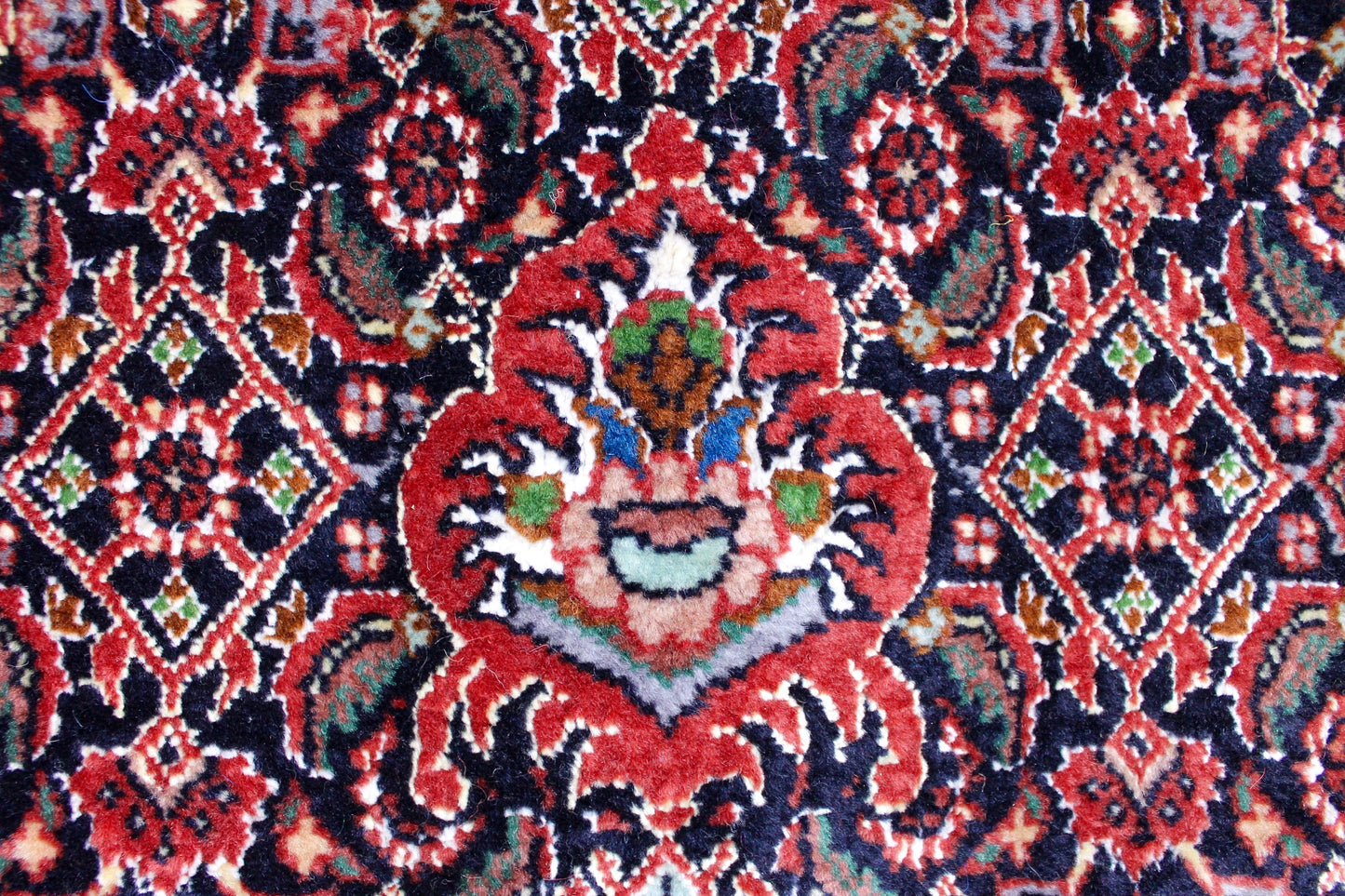 Bidjar Tekab mit Seide