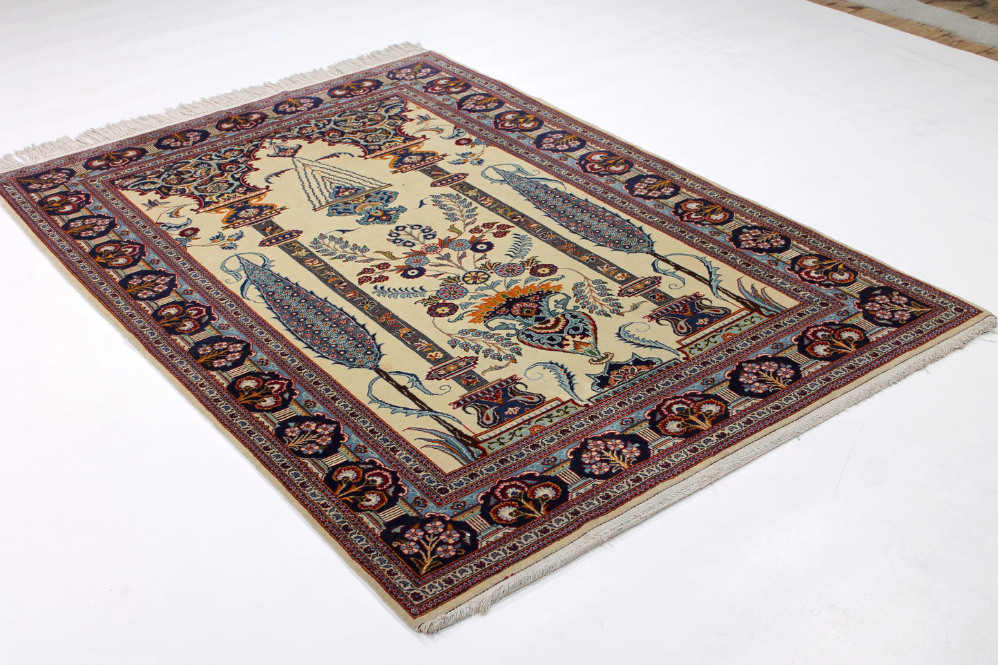 Kashan Weiss Antik