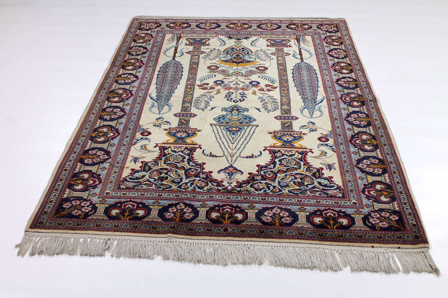 Kashan Weiss Antik