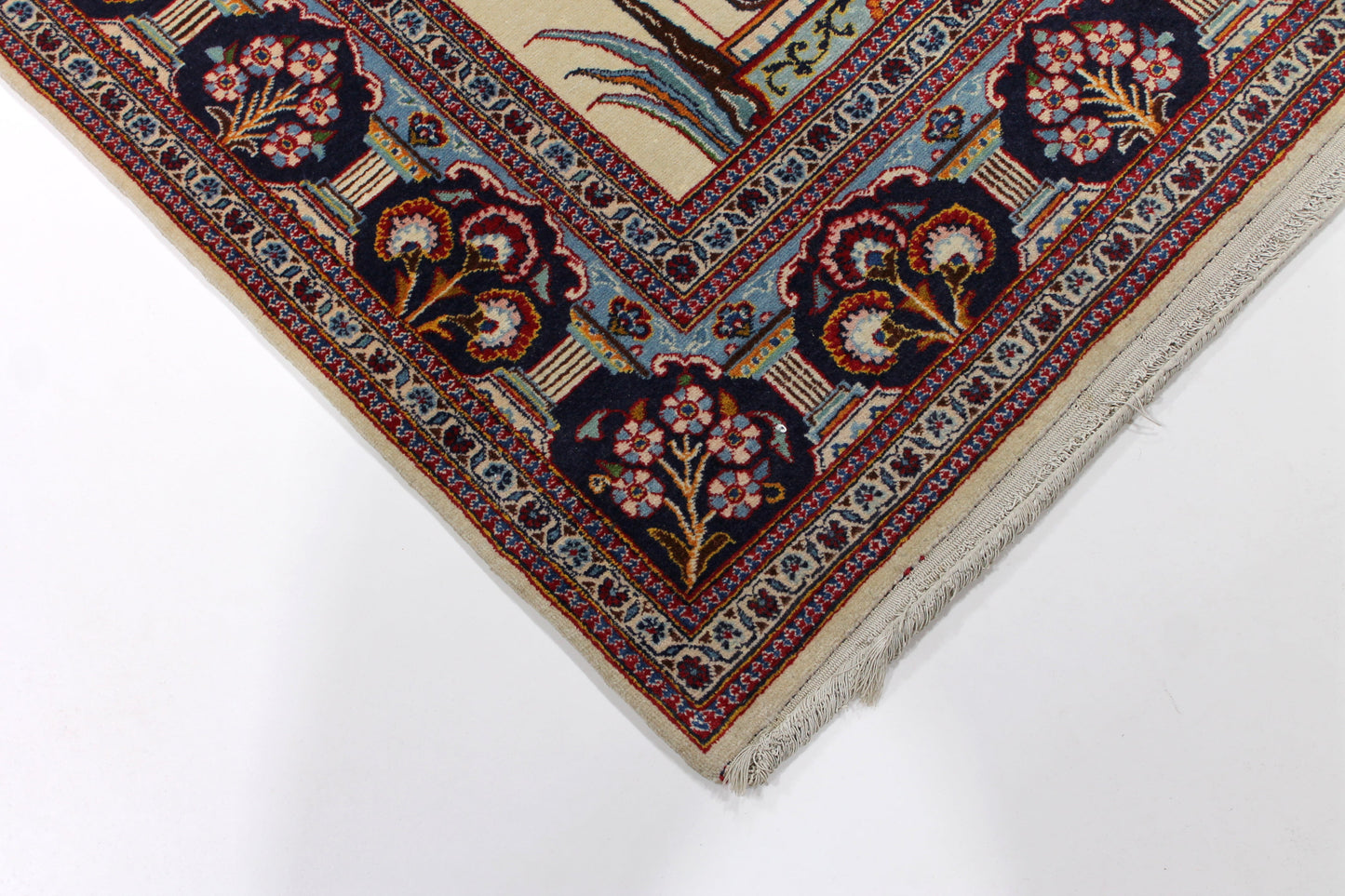 Kashan Weiss Antik