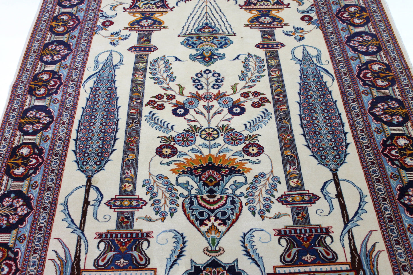 Kashan Weiss Antik