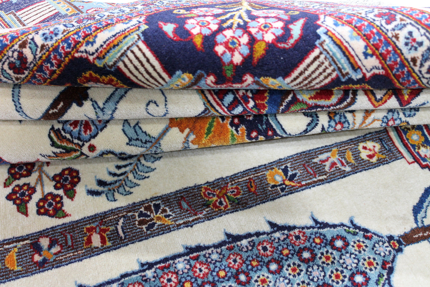 Kashan Weiss Antik