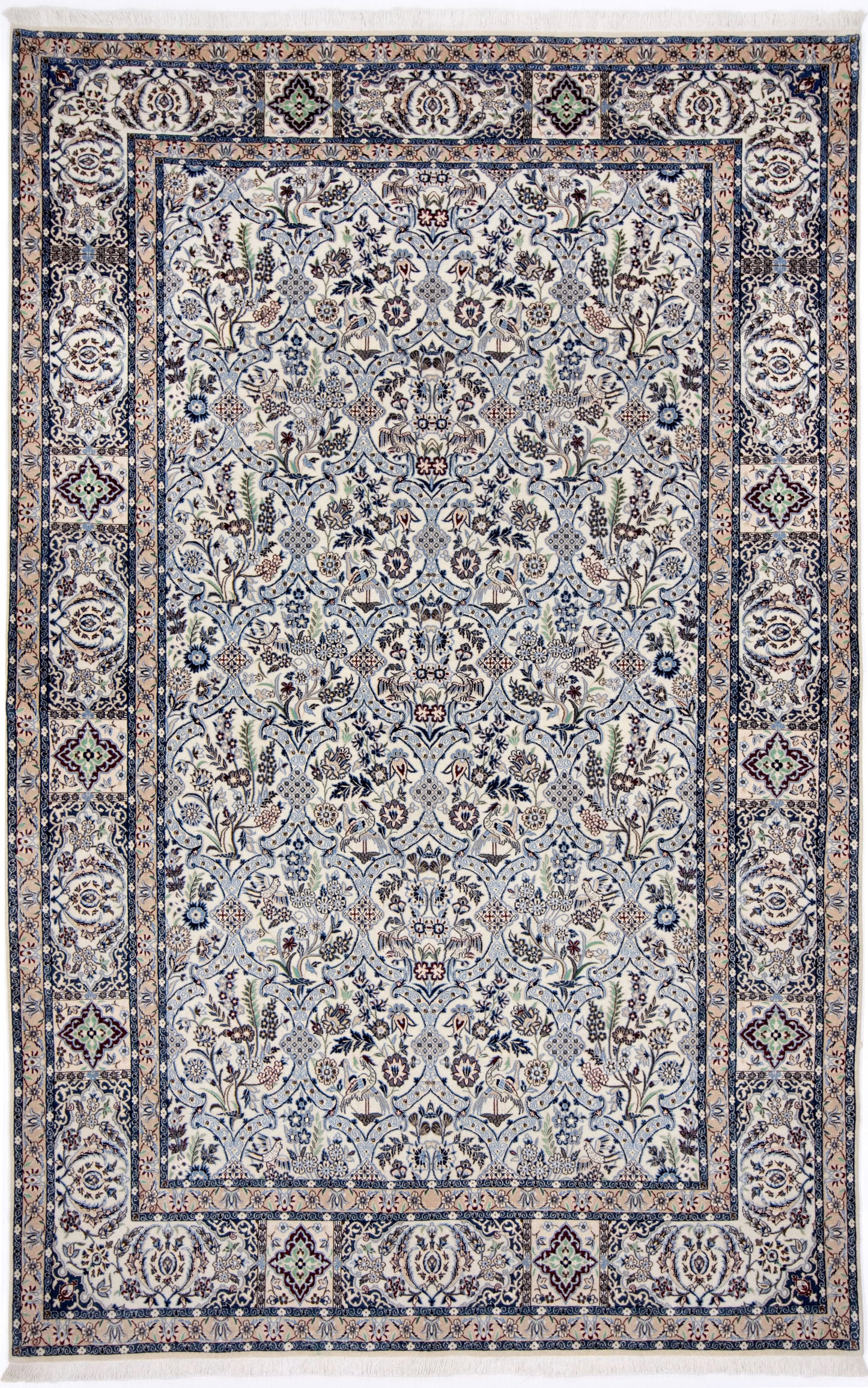 Perserteppich Nain - Teppiche Rahvar