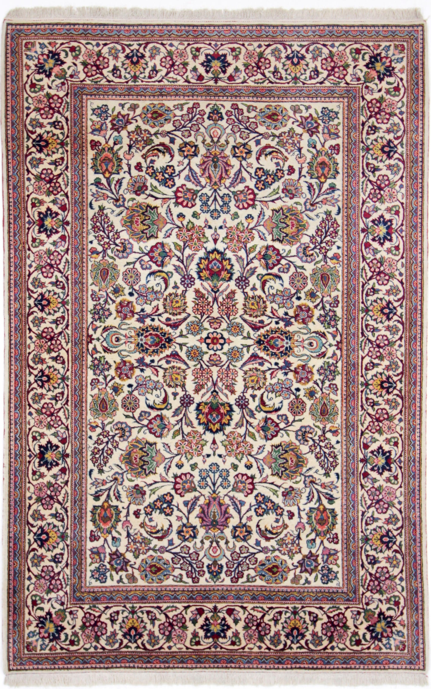 Weisser Kashan Antik