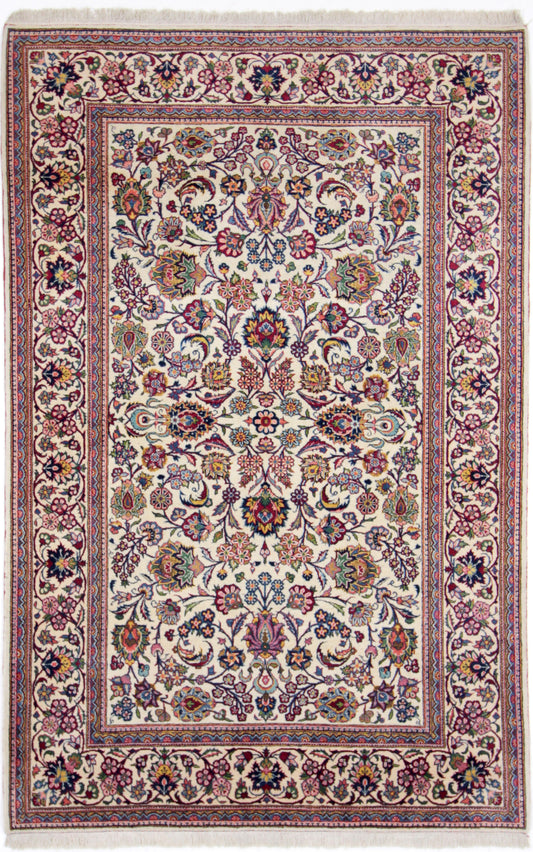Weisser Kashan Antik
