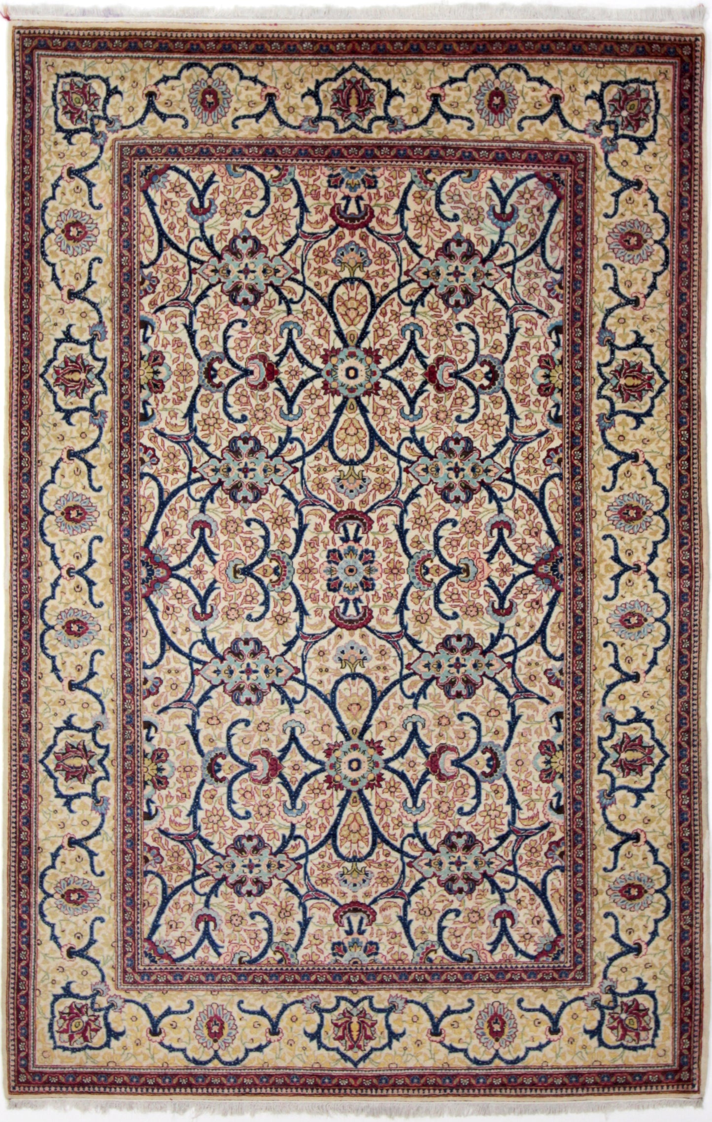 Weisser Kashan Antik