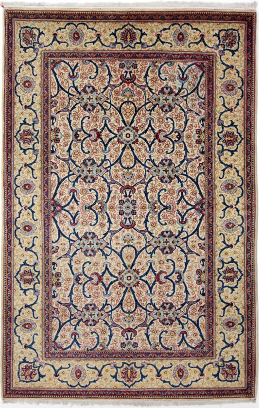 Weisser Kashan Antik