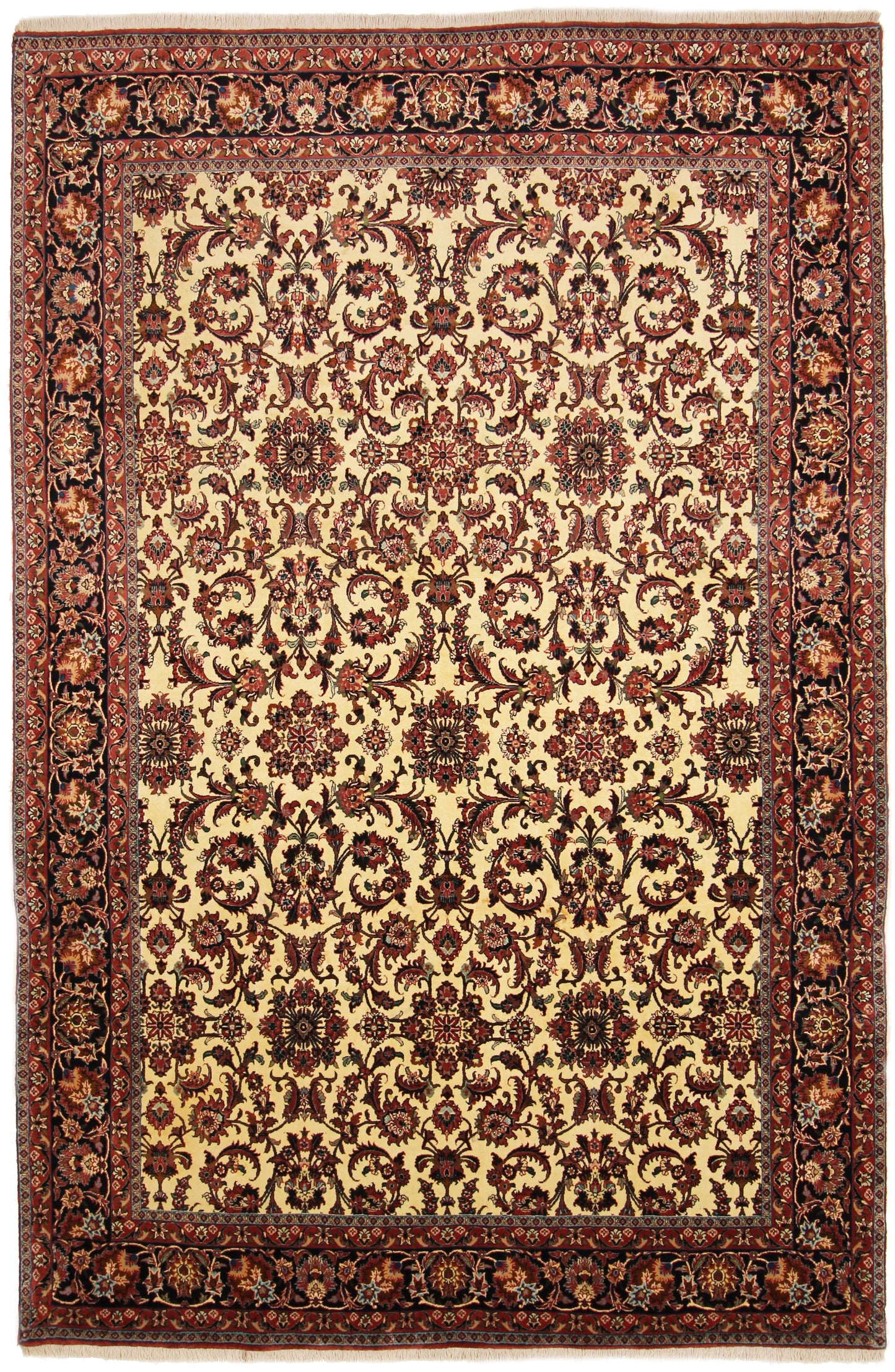 Bidjar Tekab mit Seide