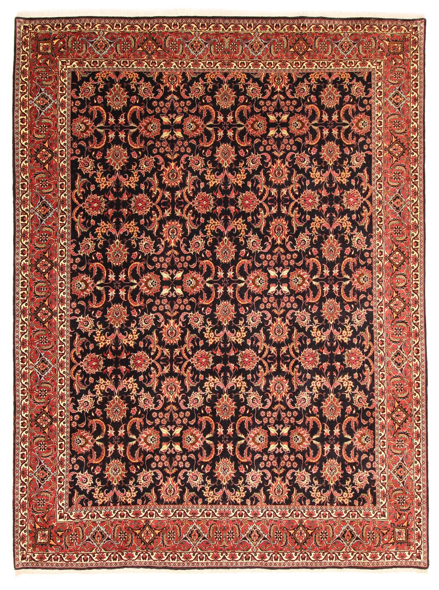 Bidjar Tekab mit Seide