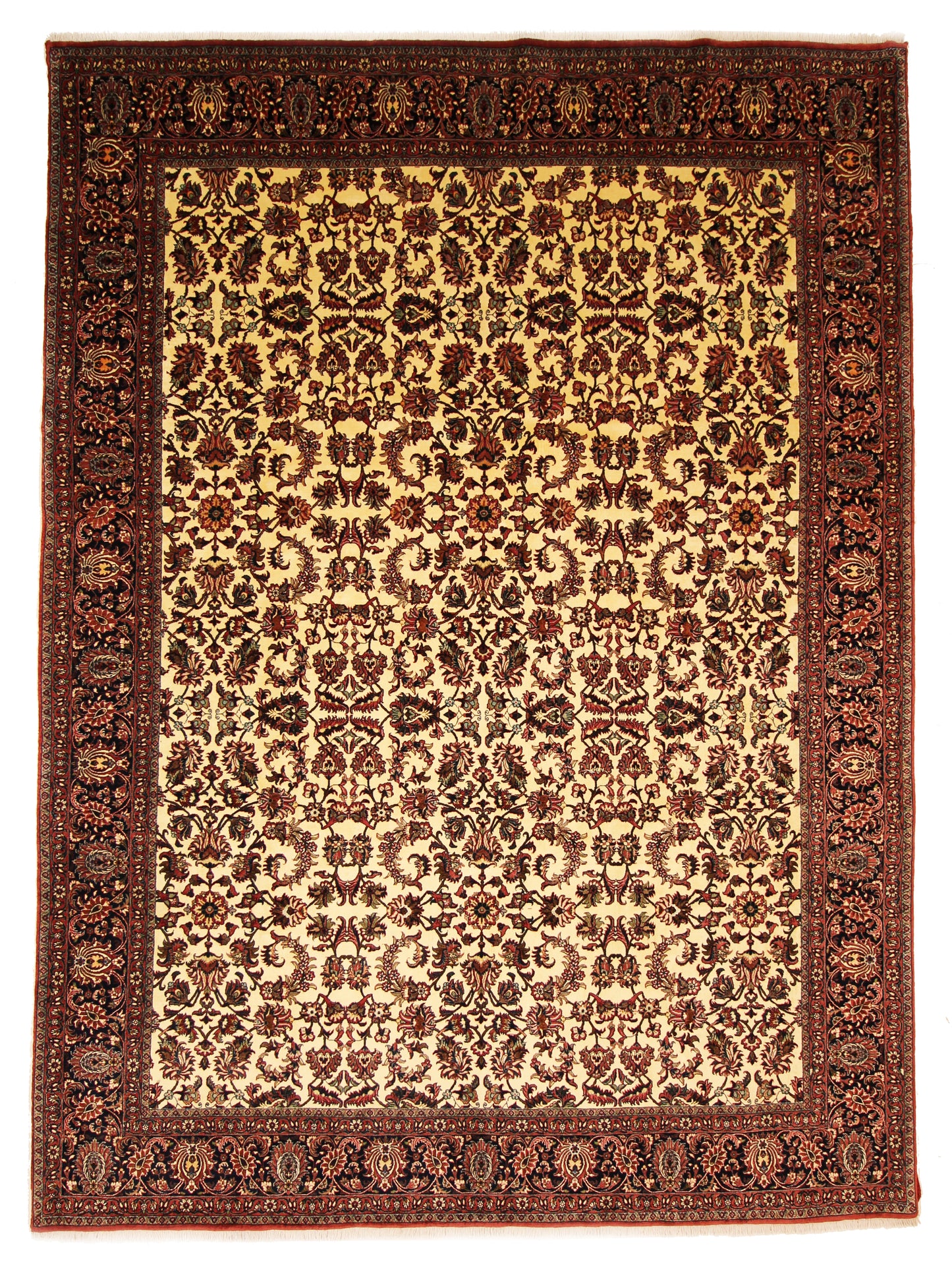 Bidjar Tekab mit Seide