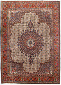 Perserteppich Moud Herati Muster - Teppiche Rahvar
