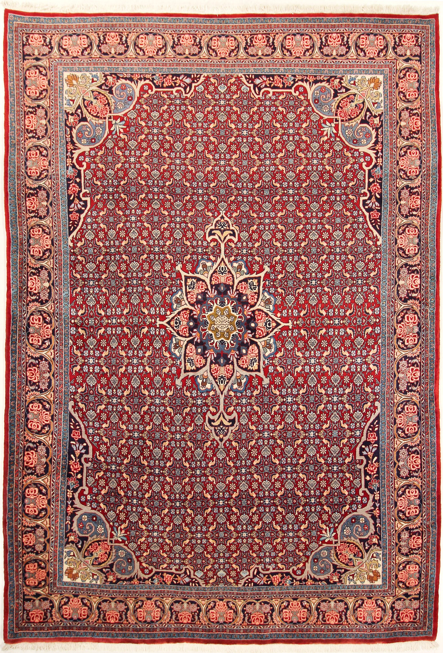 Bidjar Perserteppich Floral - Teppiche Rahvar