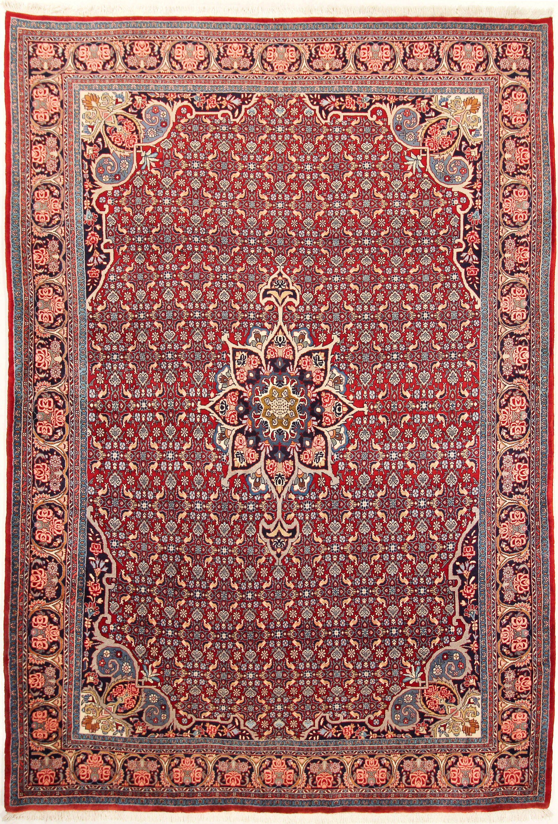 Bidjar Perserteppich Floral - Teppiche Rahvar