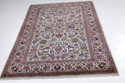 Weisser Kashan Antik