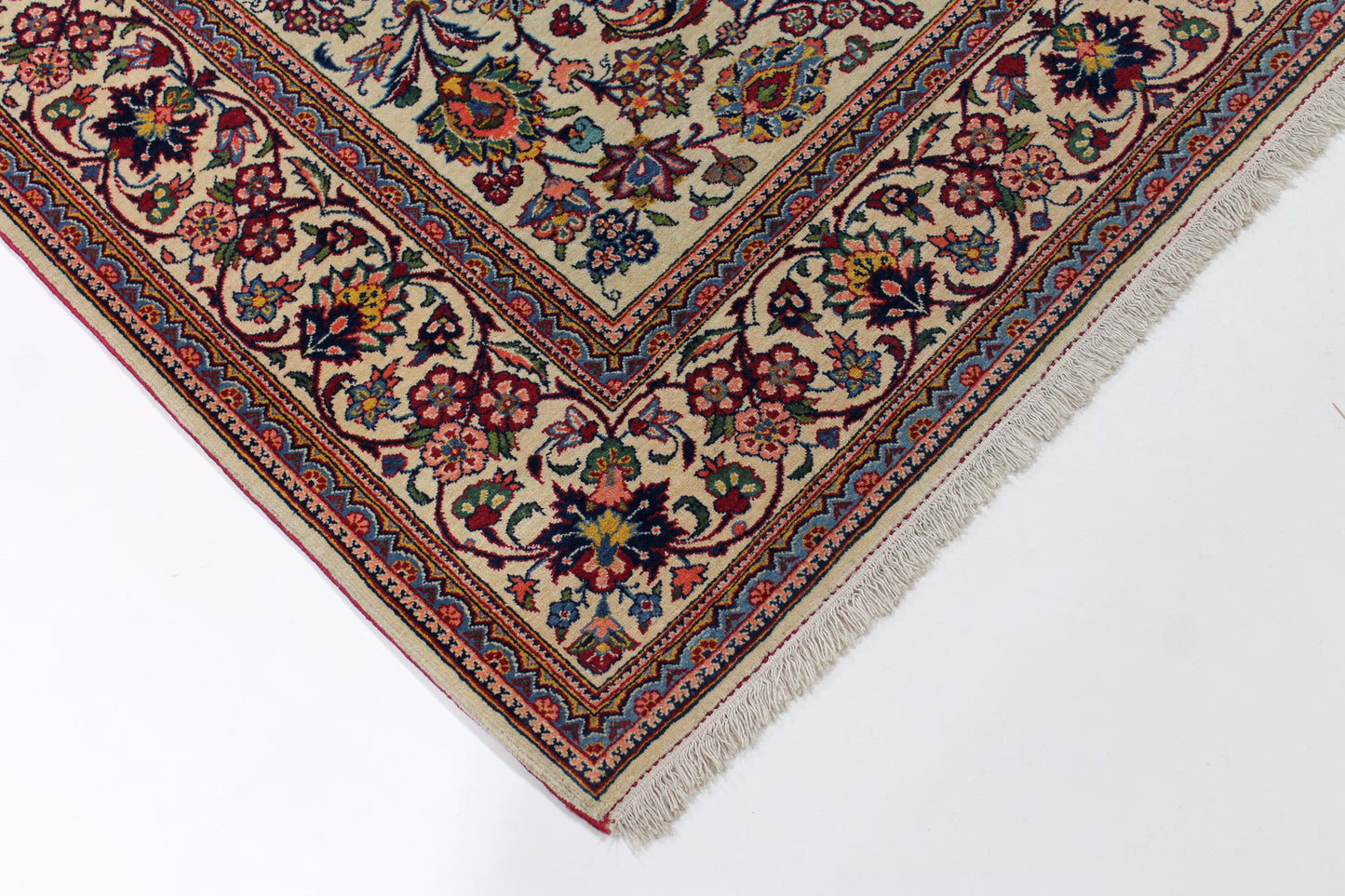 Weisser Kashan Antik