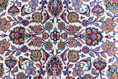 Weisser Kashan Antik